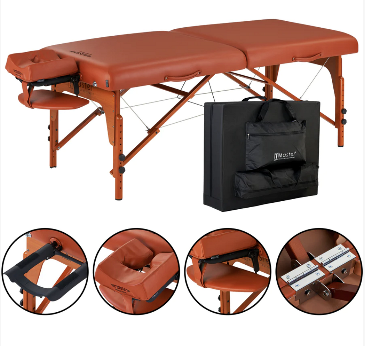 SpaMarc . Bogart . Portable Massage Bed . Memory Foam . Shiatsu Cables . Reiki Panels