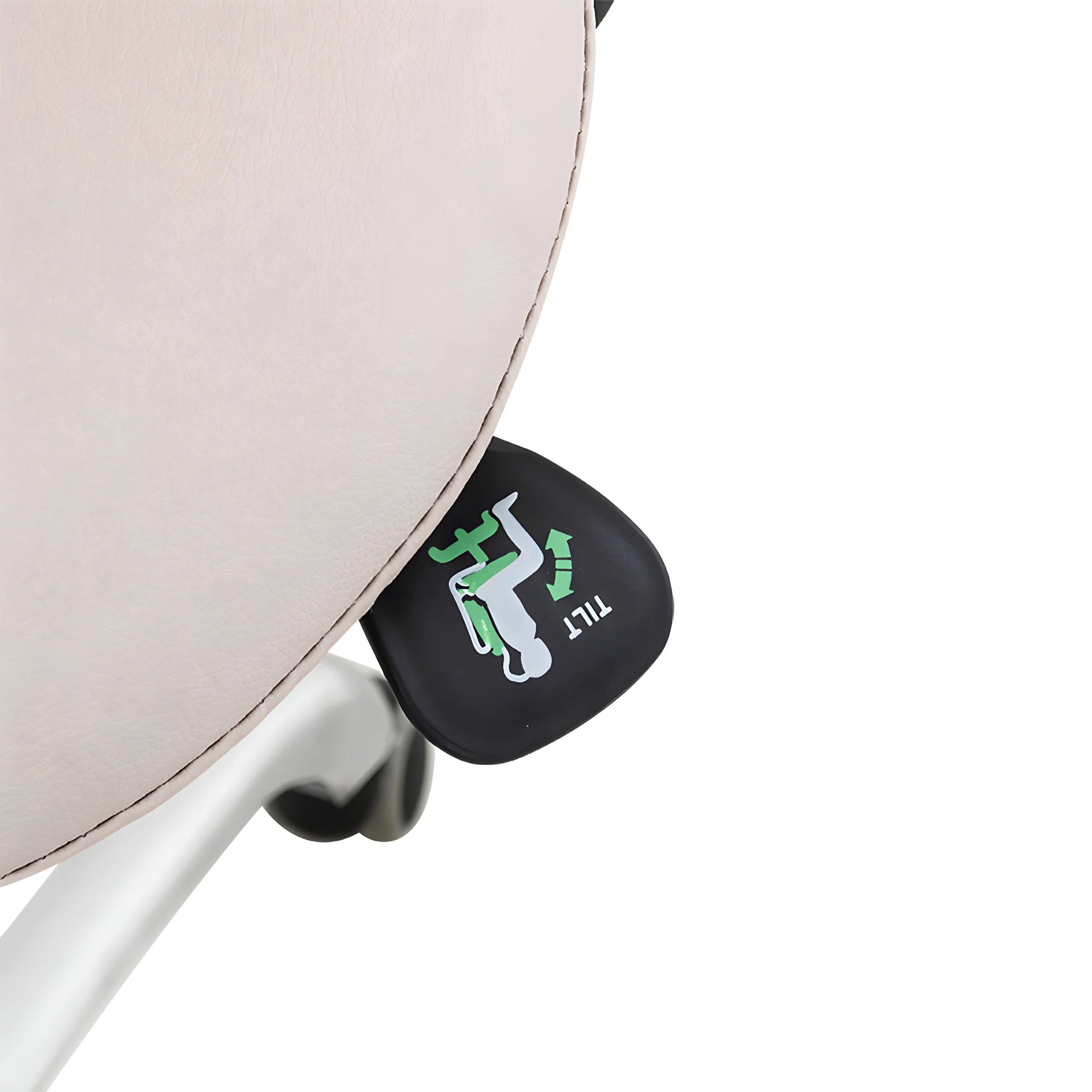 SPAMARC . Marnie (Taupe) . Saddle Seat . Stool