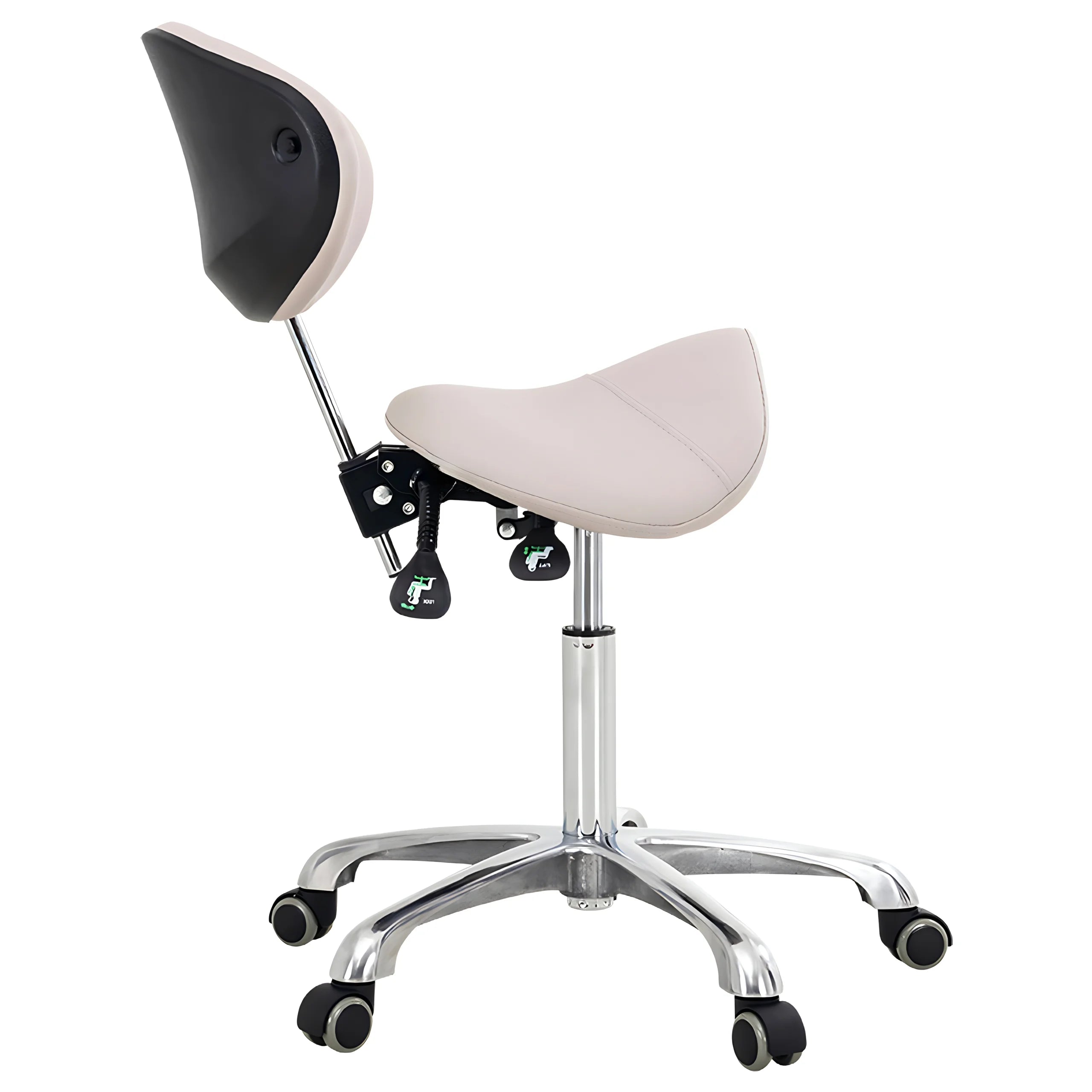 SPAMARC . Marnie (Taupe) . Saddle Seat . Stool