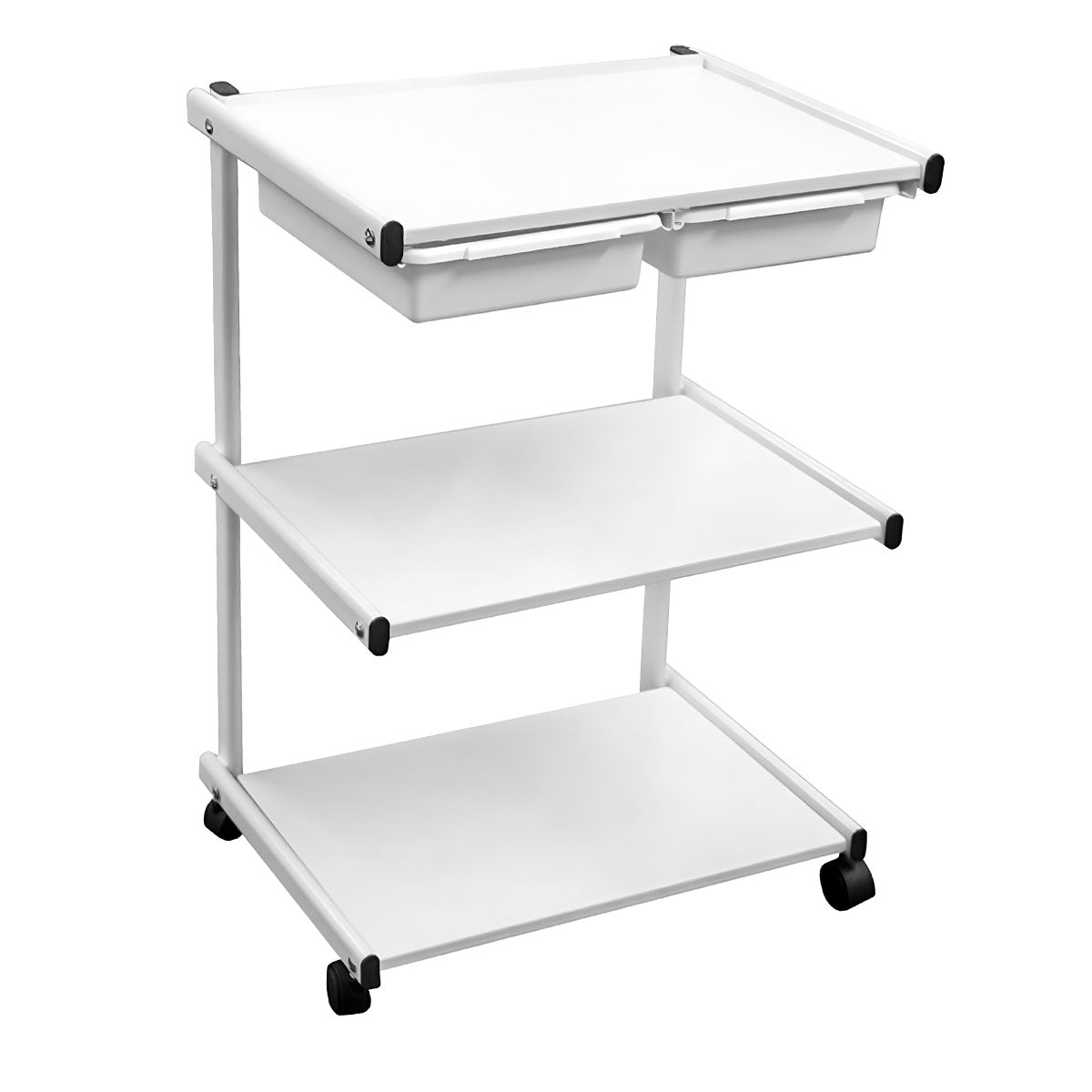 SPAMARC . Trolley . 013 . Metal Trolley with Plastic Drawers