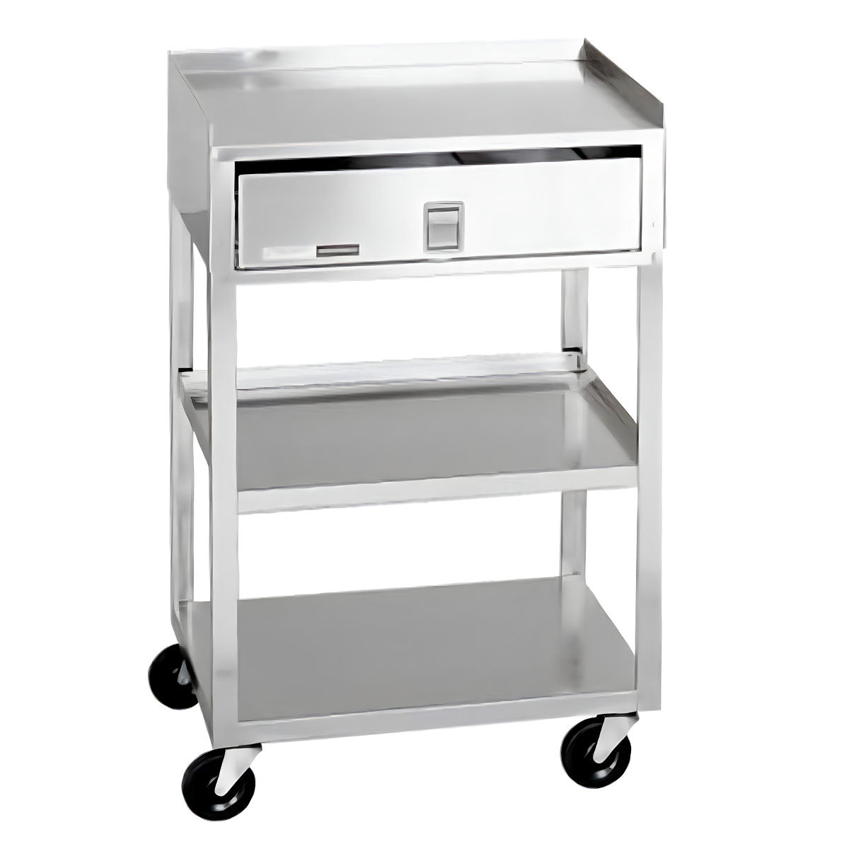 SPAMARC . TROLLEY . 015 . STAINLESS STEEL . 1 Drawer