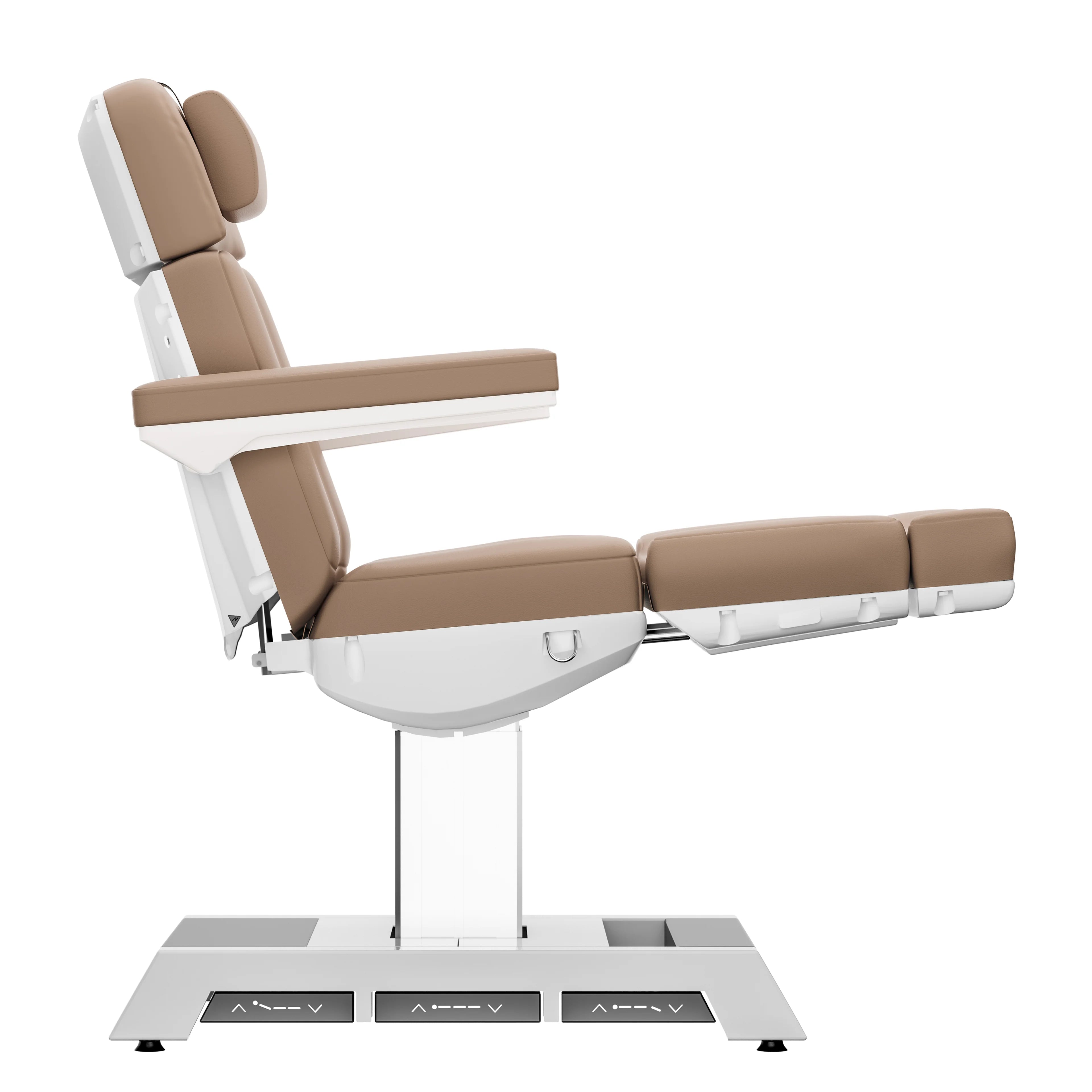 SpaMarc . Adones (Brown) . 4 Motor Spa Treatment Chair/Bed