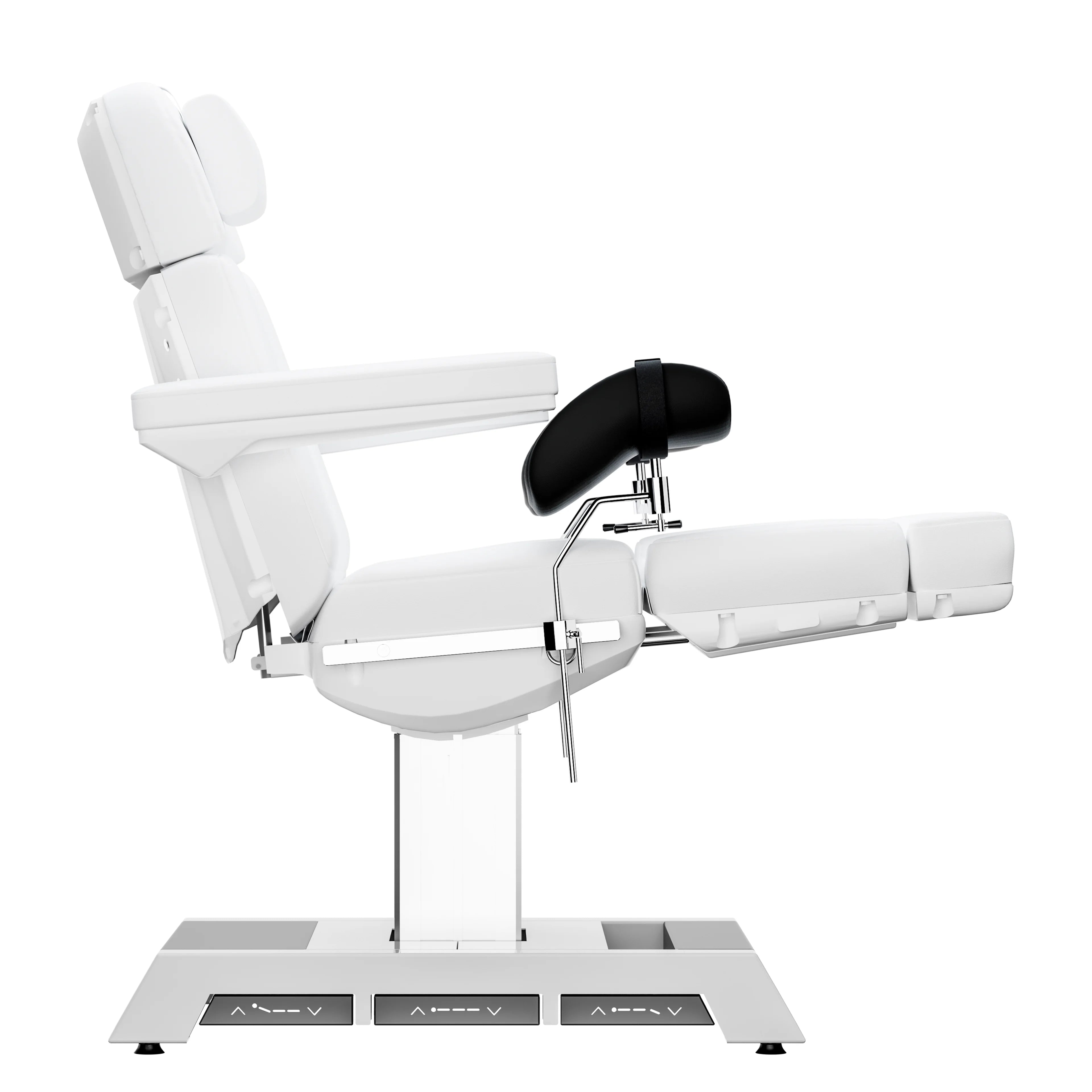 SPAMARC . Adones (White) . OBGYN & GYNECOLOGY . STIRRUPS . 4 MOTOR SPA TREATMENT CHAIR/BED