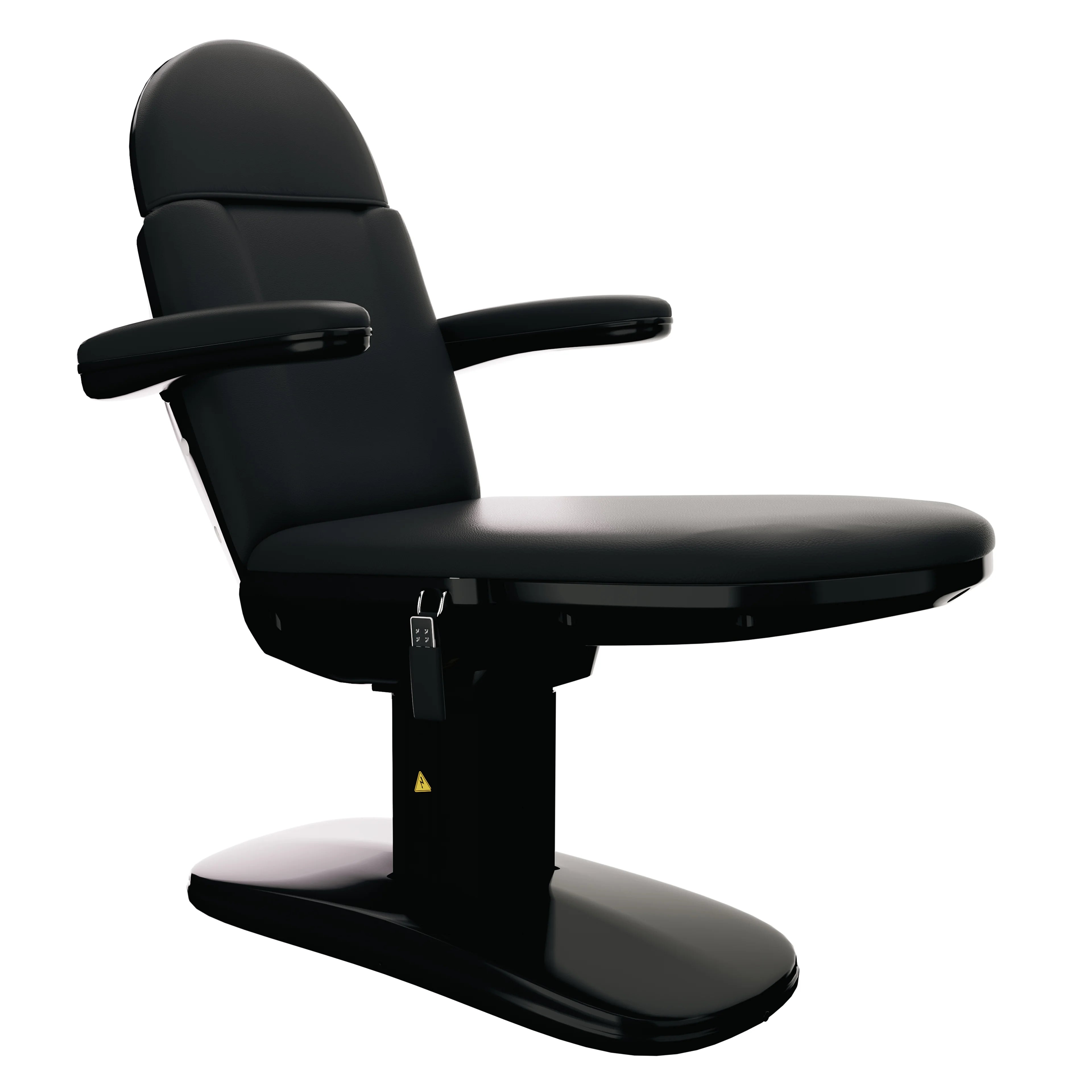 SpaMarc . Benefic (ALL Black) . 4 Motor Spa Treatment Chair/Bed . (Wireless Remote)
