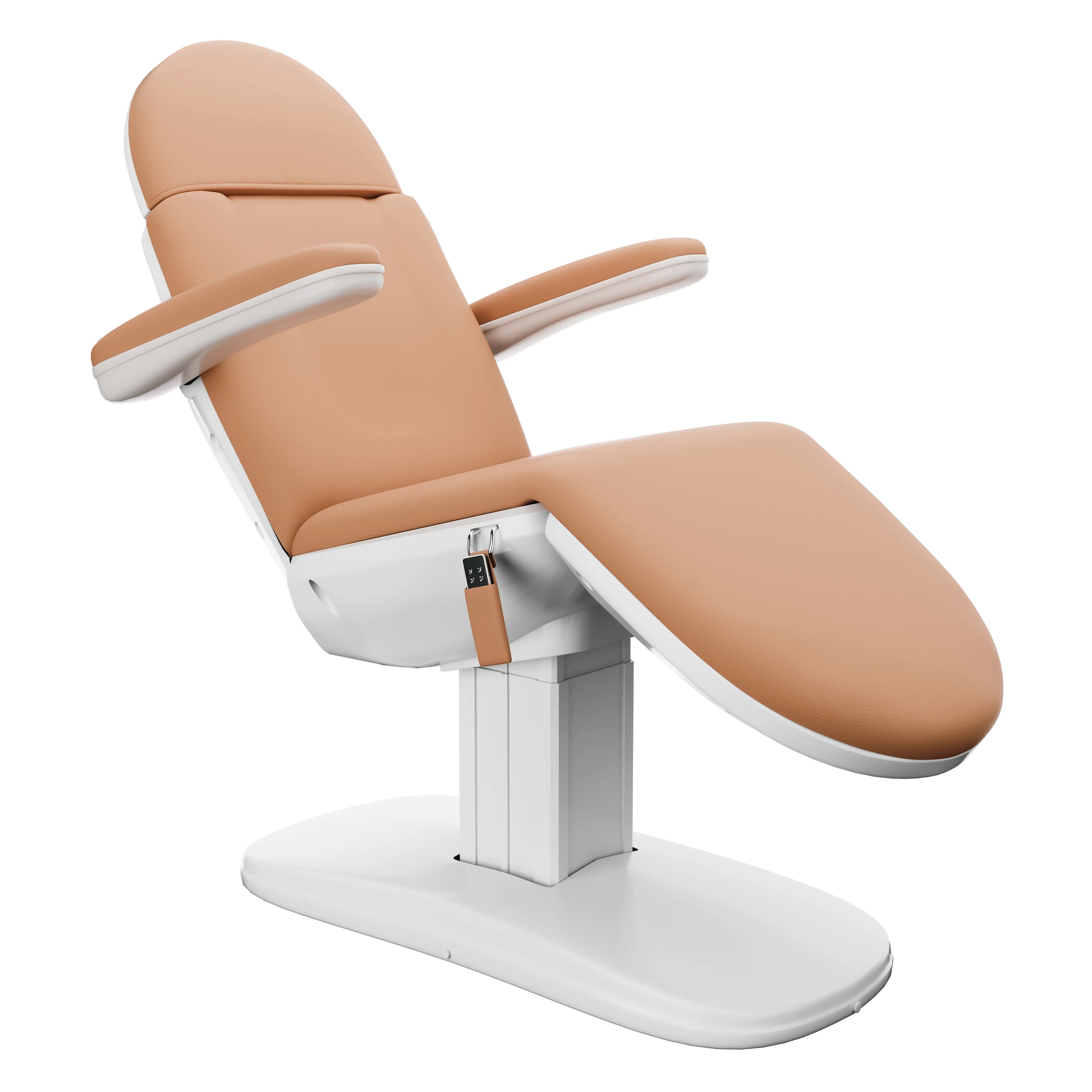 SpaMarc . Benefic (Brown) . 4 Motor Spa Treatment Chair/Bed . (Wireless Remote)