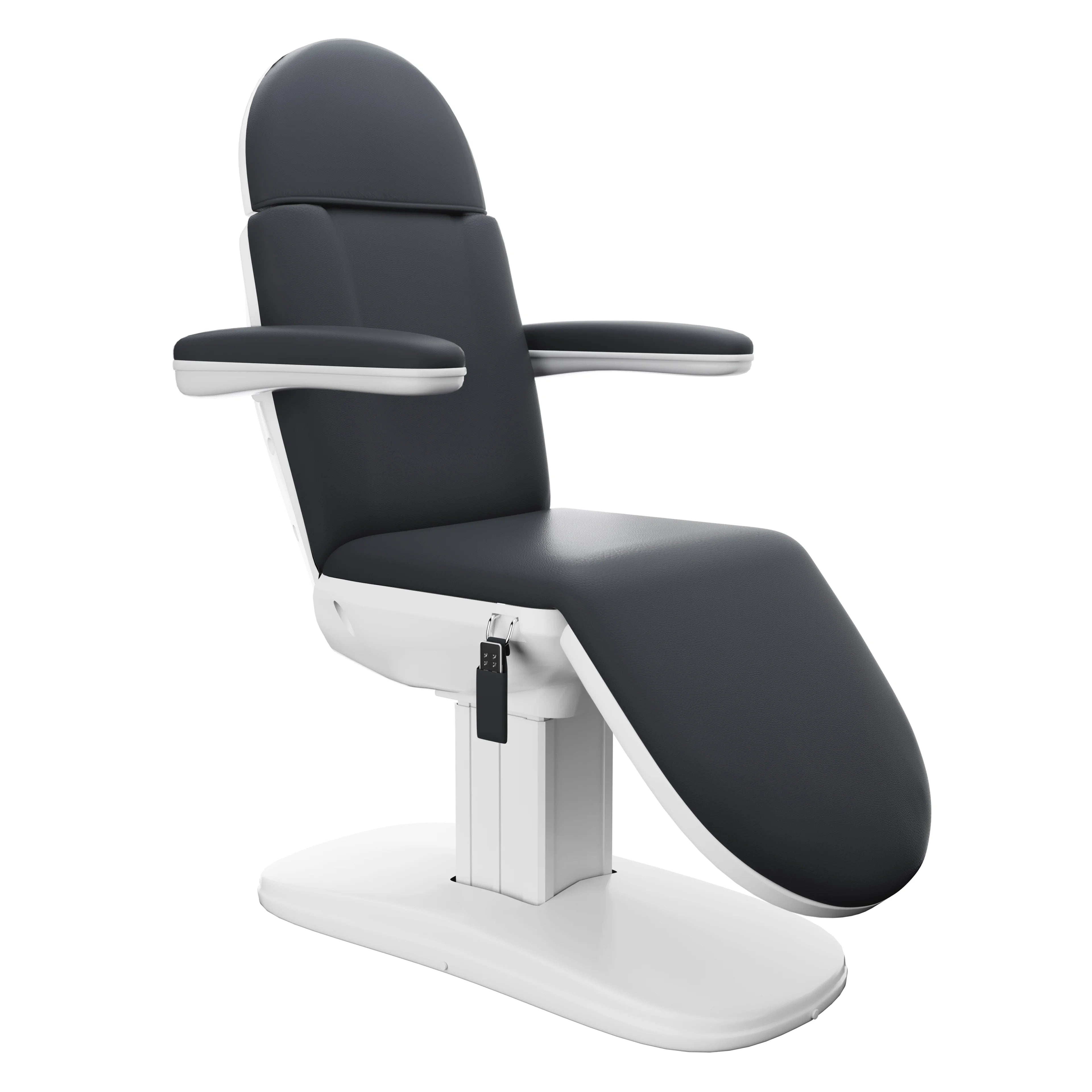 SpaMarc . Benefic (Dark Gray) . 4 Motor Spa Treatment Chair/Bed . (Wireless Remote)