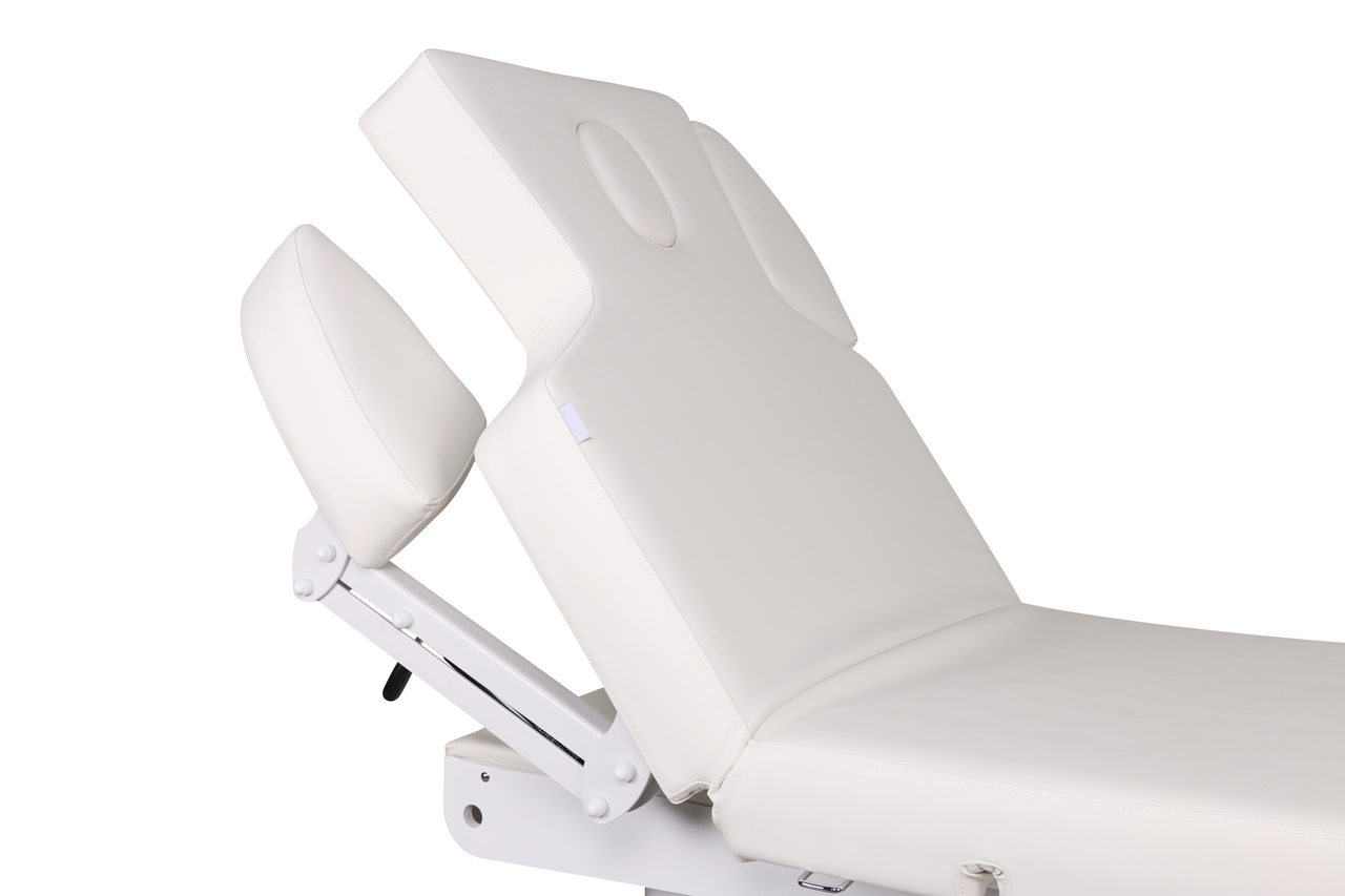 SpaMarc . Cooper (All White) . Massage Bed . Wooden . 3 ElectricMotor