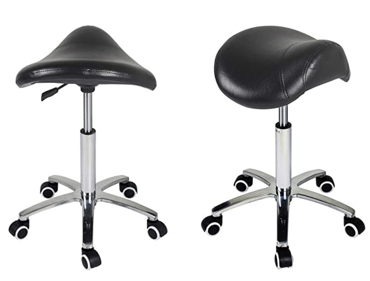 SPAMARC . Marnie (Black) . Basic . Saddle Seat . Stool