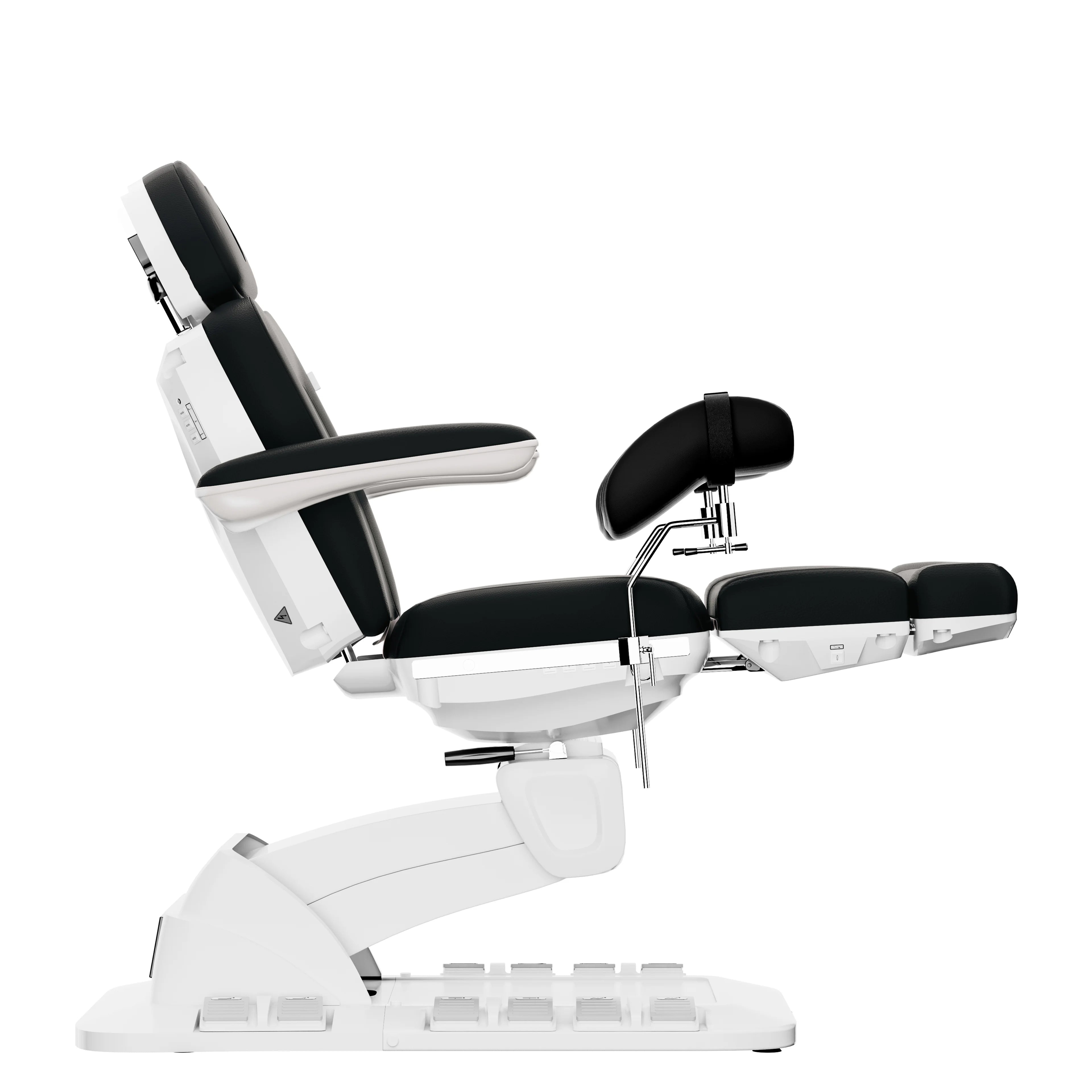 SPAMARC . Novato (Black) . OBGYN & GYNECOLOGY . STIRRUPS . ROTATING . 4 MOTOR SPA TREATMENT CHAIR/BED