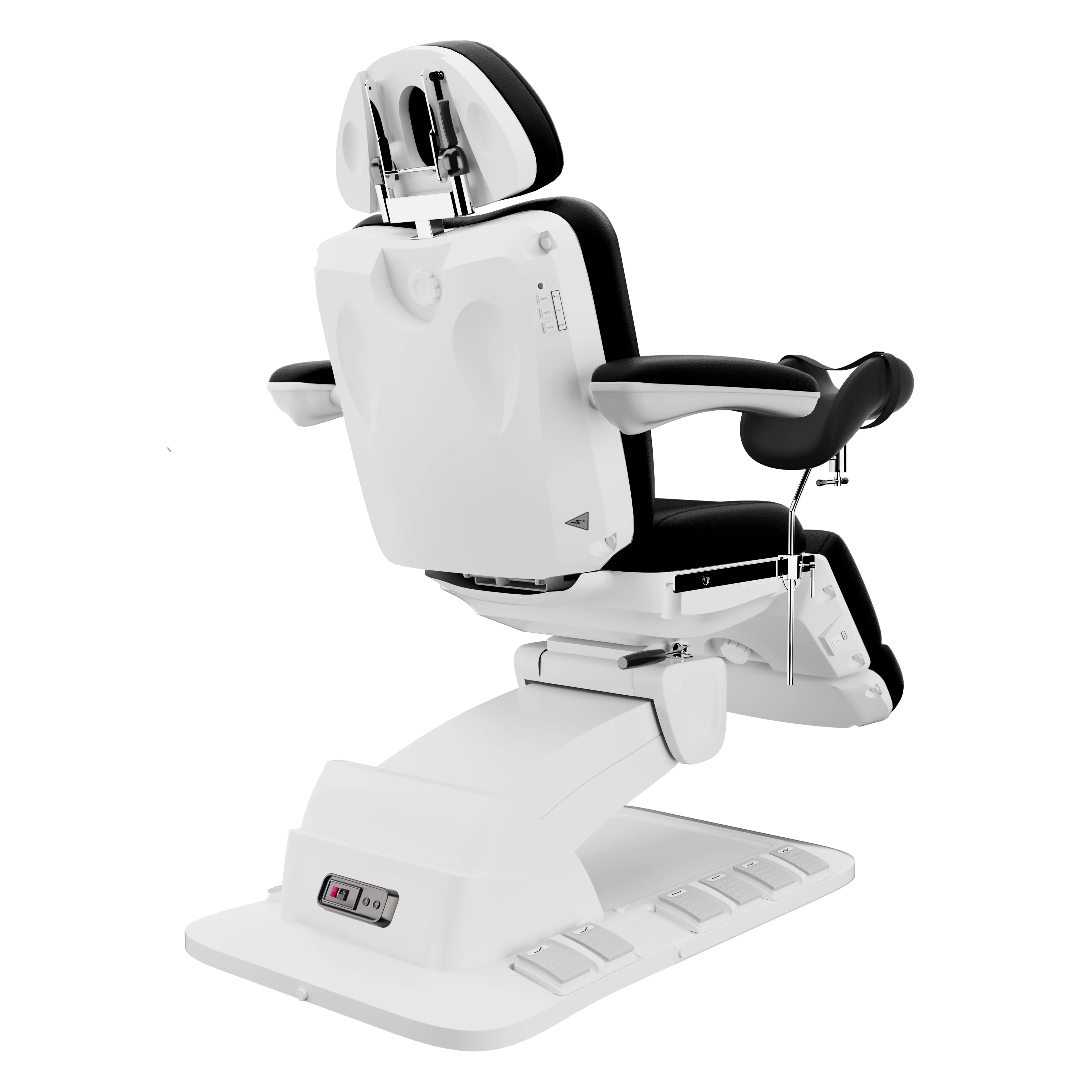 SPAMARC . Novato (Black) . OBGYN & GYNECOLOGY . STIRRUPS . ROTATING . 4 MOTOR SPA TREATMENT CHAIR/BED