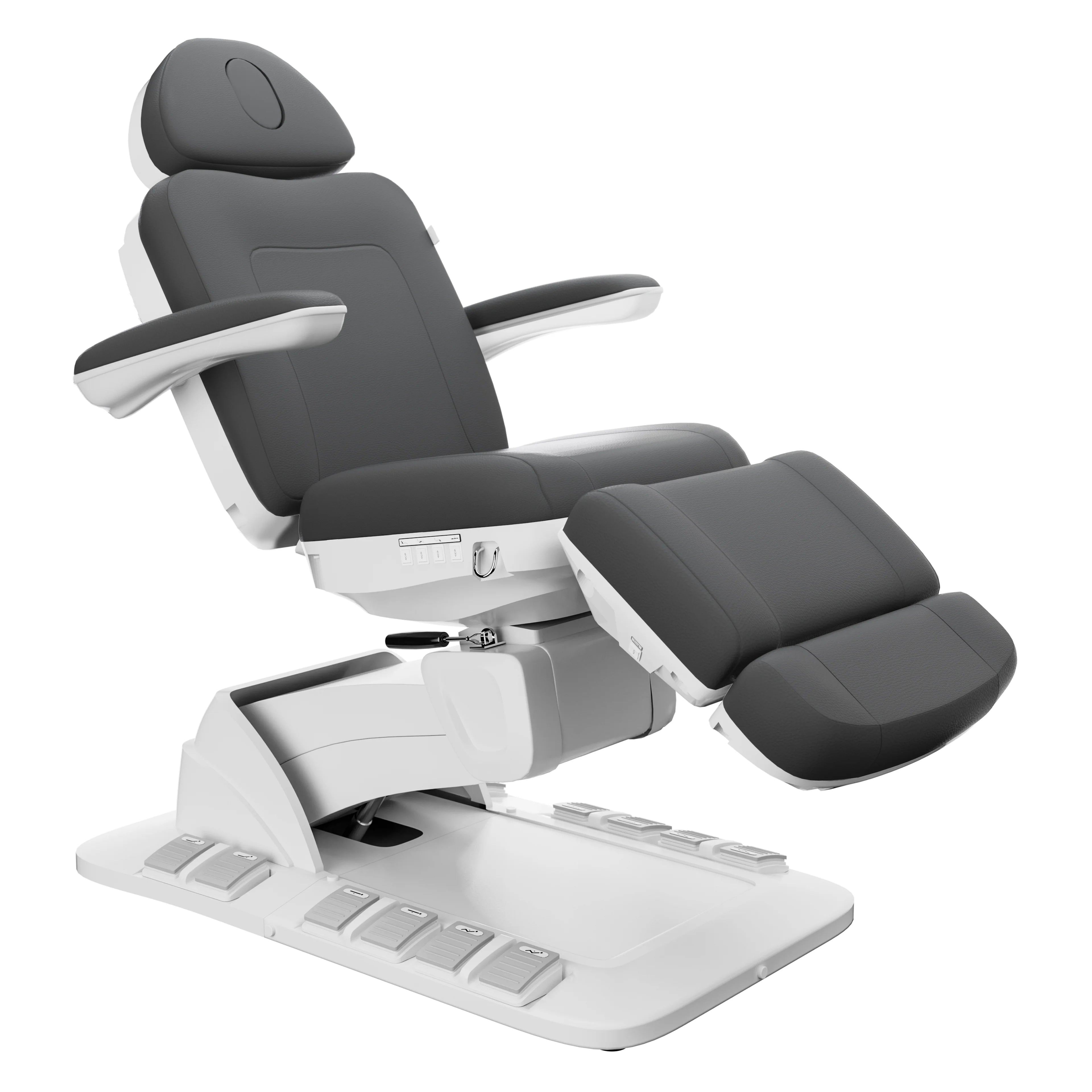SpaMarc . Novato (Dark Gray) . Rotating . 4 Motor Spa Treatment Chair/Bed