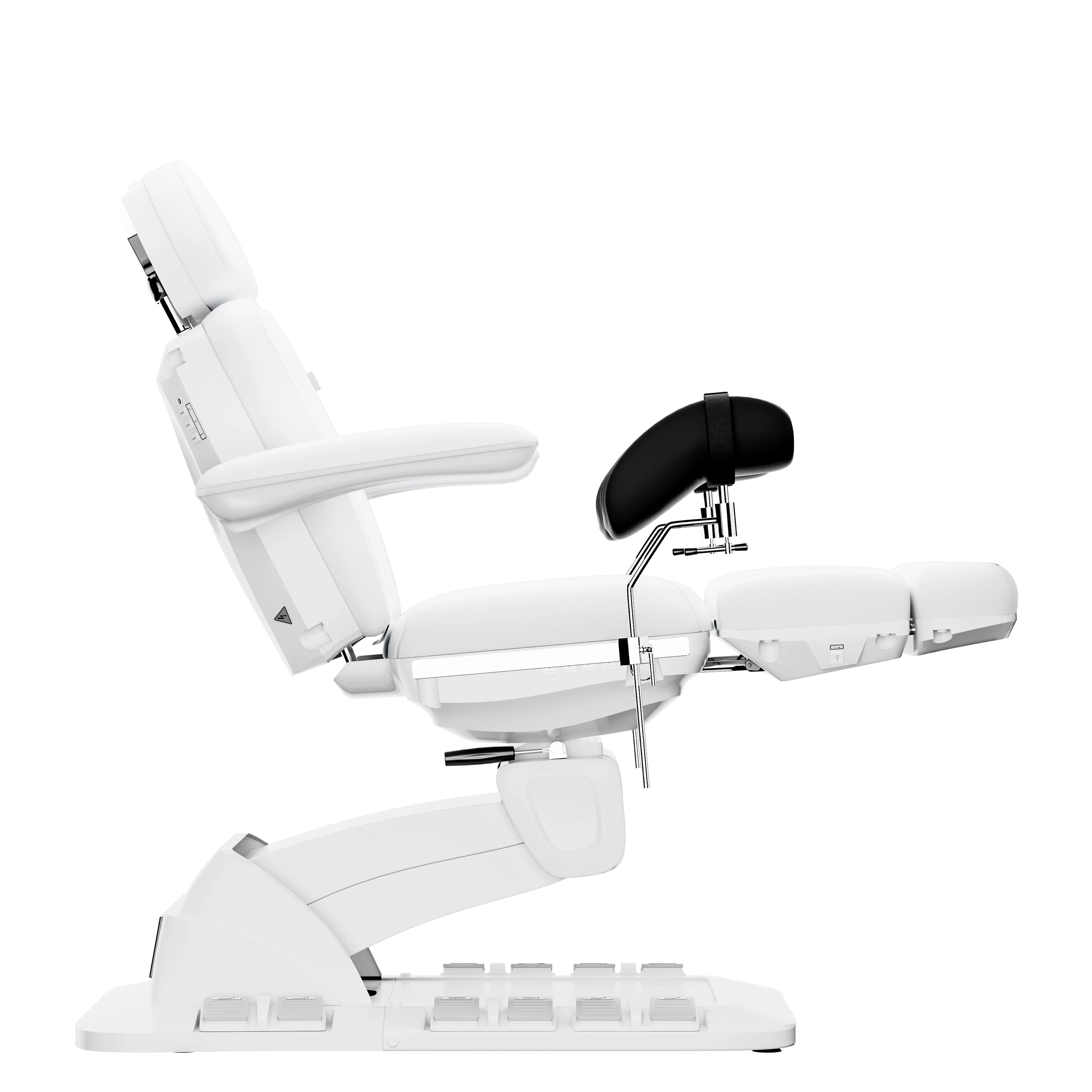 SPAMARC . Novato (White) . OBGYN & GYNECOLOGY . STIRRUPS . ROTATING . 4 MOTOR SPA TREATMENT CHAIR/BED