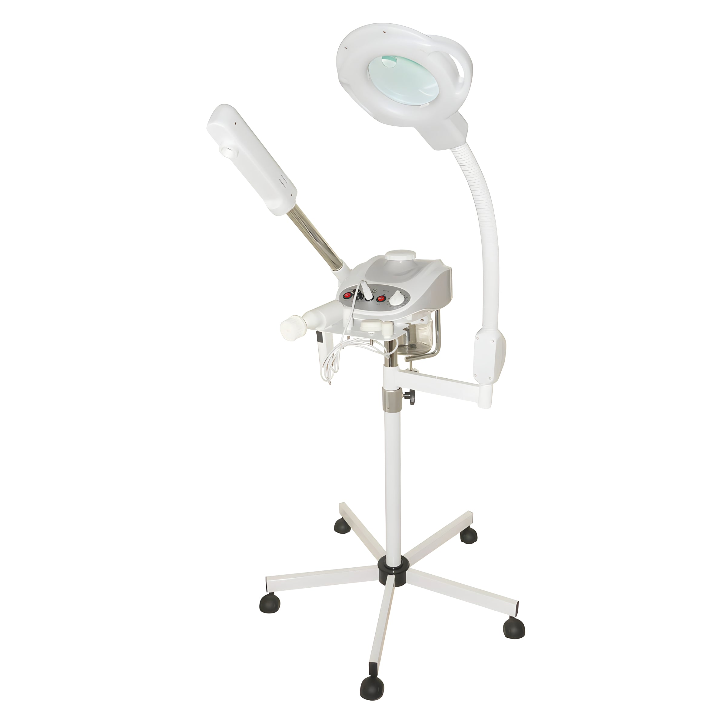 SPAMARC . Digital Ozone Facial Steamer & 5 Diopter Magnifying Lamp